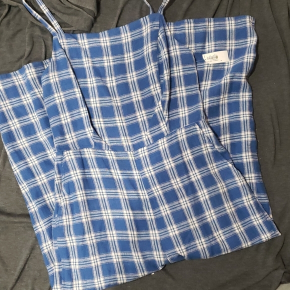 $ Old Navy Plaid Jumpsuit - Size Large NWT - Picture 4 of 6